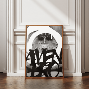 Amen Bro Graffiti Print | Barcelona Church Urban Art