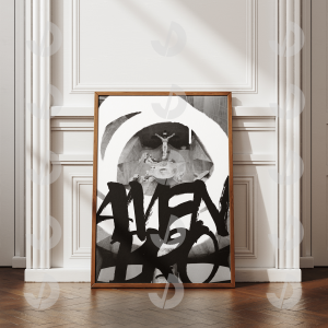 men-bro-typography-wall-art