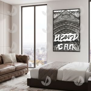 blessed-as-fuck-typography-poster