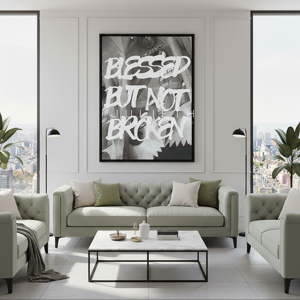 Blessed But Not Broken Print | Abstract Urban Art