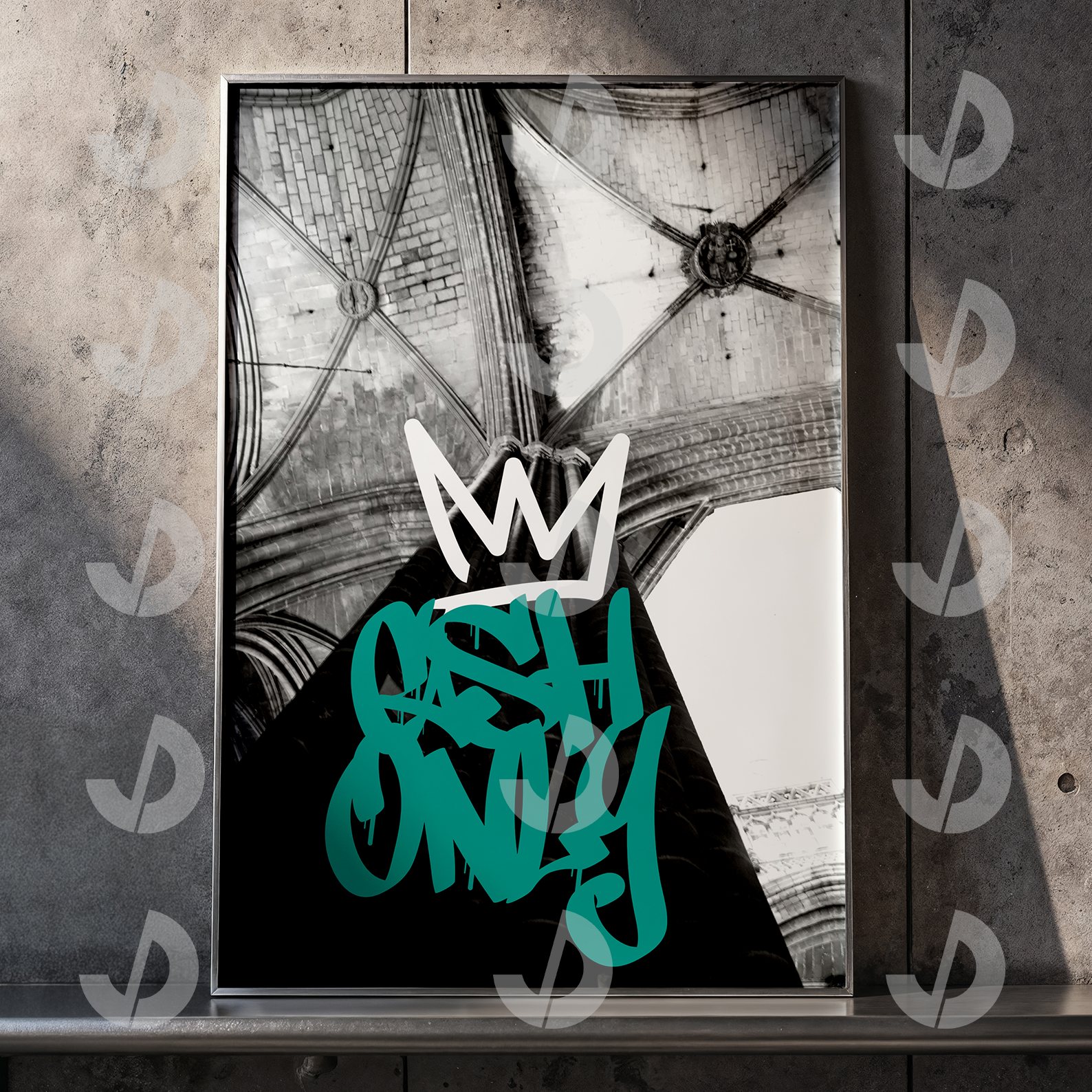 cash-only-digital-poster