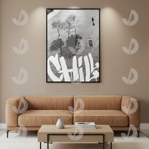 chill-typography-poster