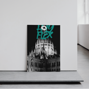 Holy Flex Parliament Print | Urban Graffiti Art Decor
