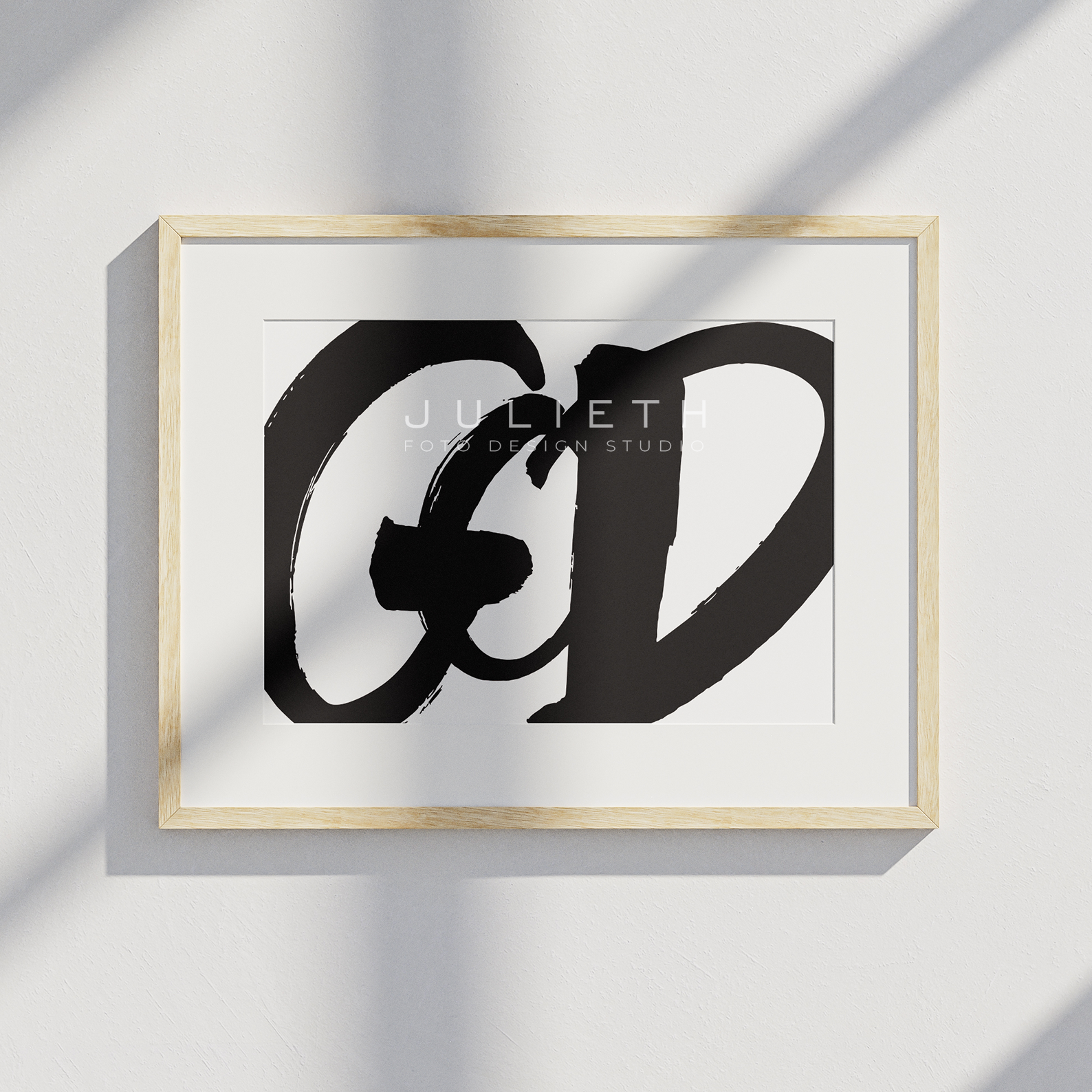 GOD Graffiti Art Print | Modern Urban Faith Decor