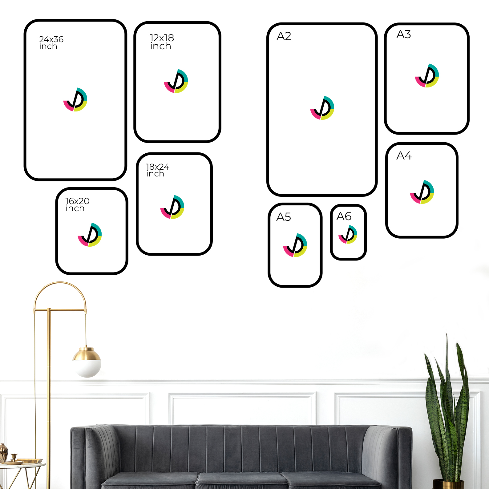 Choose Joy Graffiti Art Print | Pink Urban Floral Decor - Image 5