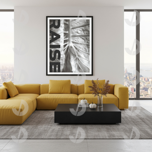 rise-black-typography-poster