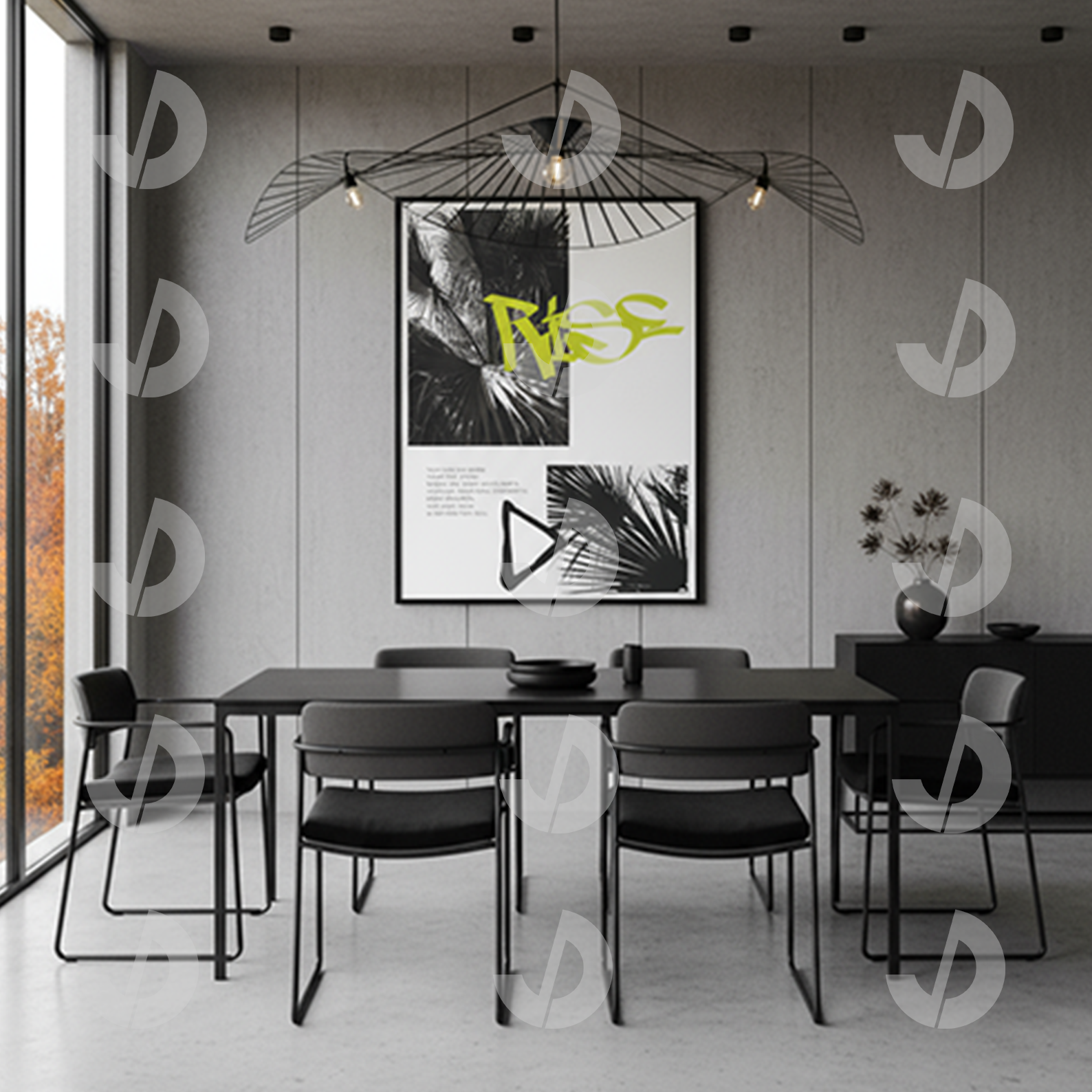 rise-typography-wall-art