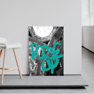 RISE UP Graffiti Print | Temple Dome Spiritual Art