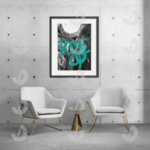 Rise up typography poster